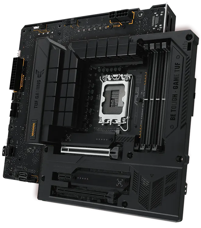 TUF Gaming motherboard’s photo