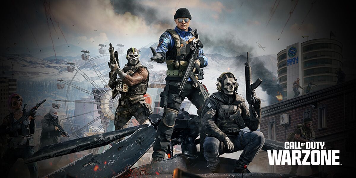 Call of Duty WARZONE 游戏横幅