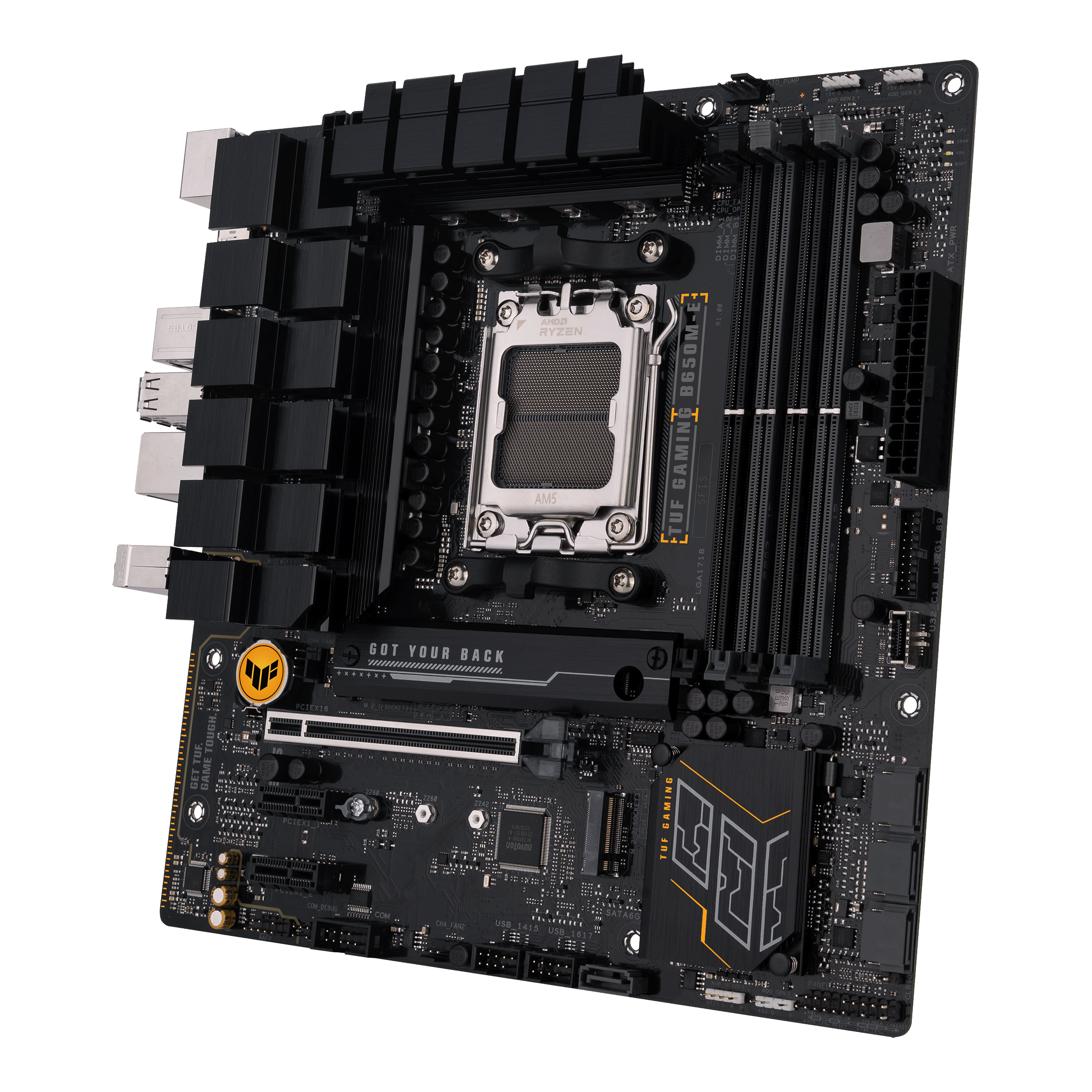 TUF Gaming motherboard’s photo