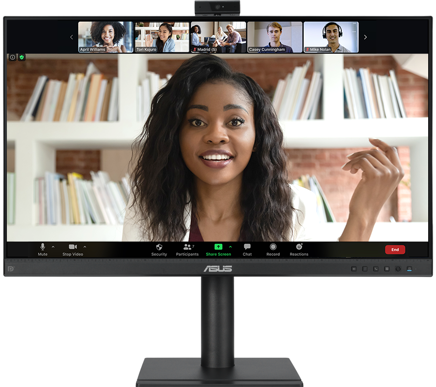 ASUS BE27ACGN 显示器获得 Zoom 认证