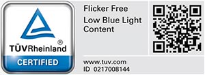T&Uuml;V Rheinland 认证标志和二维码