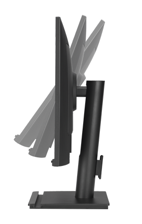 ASUS BE27ACGN 显示器提供 5° 倾斜
