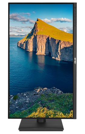 ASUS BE27ACGN 显示器可垂直旋转 90°