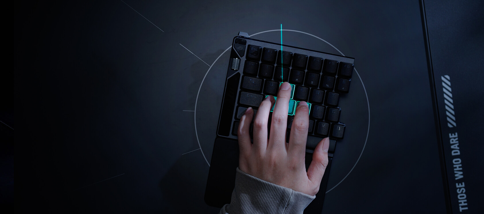 ROG 影魔 Zone 模式开启和 Zone 模式关闭