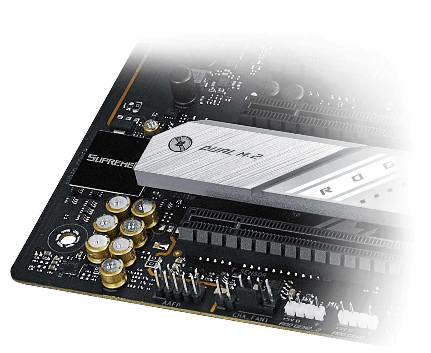 The Strix Z790-A motherboard features SupremeFX audio.