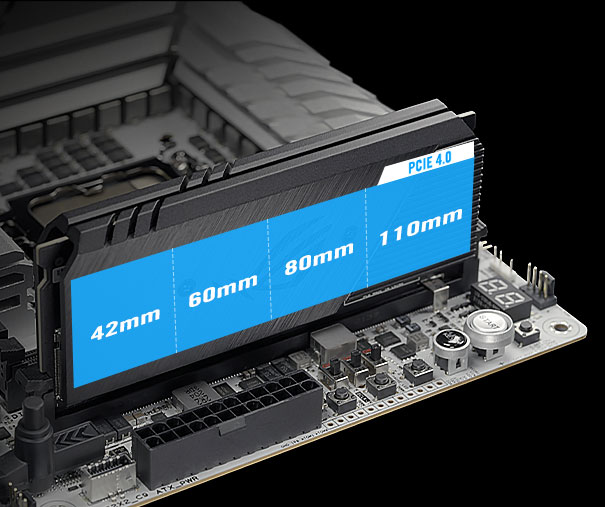 The ROG Maximus Z790 Apex features ROG DIMM.2 CARD