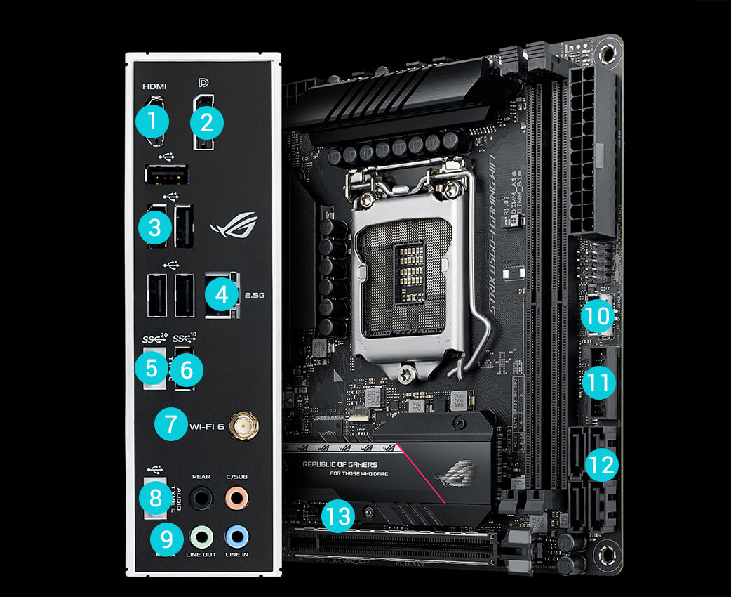 ROG STRIX B560-I GAMING WIFI