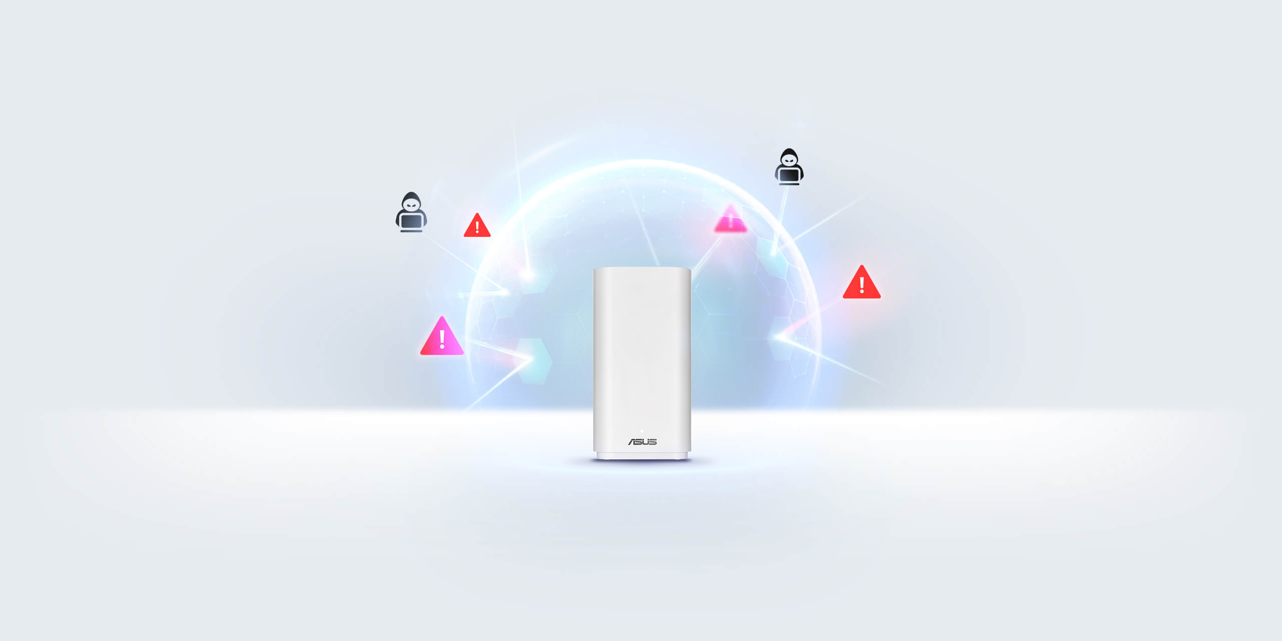 华硕 灵耀魔方·无界外置数字盾牌，可抵御各种网络威胁。