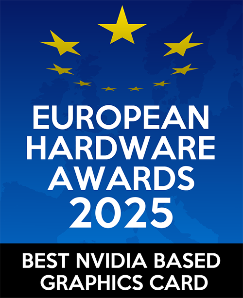 2025 年欧洲硬件奖 - 最佳 NVIDIA 显卡