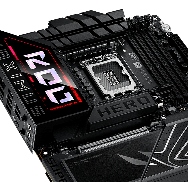 ROG Maximus Z890 Hero features AI Cooling II