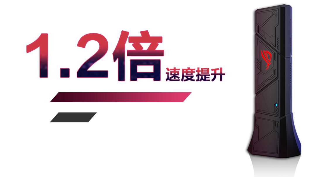 ROG 魔钥是一款 2x2 双频 WiFi 7 客户端，可让您充分利用 WiFi 7 路由器。它的总无线带宽高达 3600 Mbps - 2.4 GHz 频段为 688 Mbps，5 GHz 频段为 2882 Mbps。这使得 ROG 魔钥比 WiFi 6 客户端快达 2 倍。
