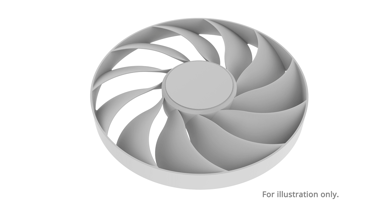 Prime RTX 5060 白色版风扇图解