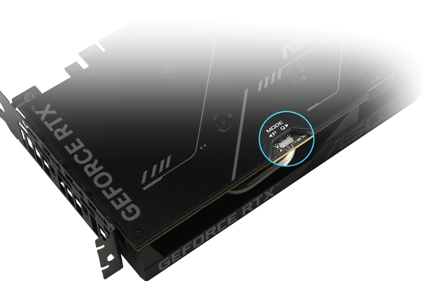 ASUS Dual GeForce RTX 5050 Dual BIOS 开关