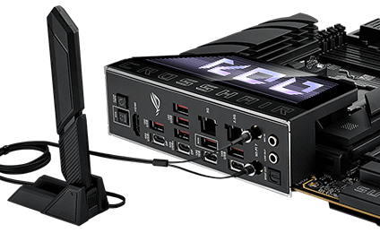 ROG Crosshair X870E Hero BTF 与 ASUS WiFi Q-Antenna