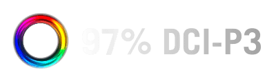 97% DCI-P3