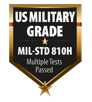 Military grade certification badge