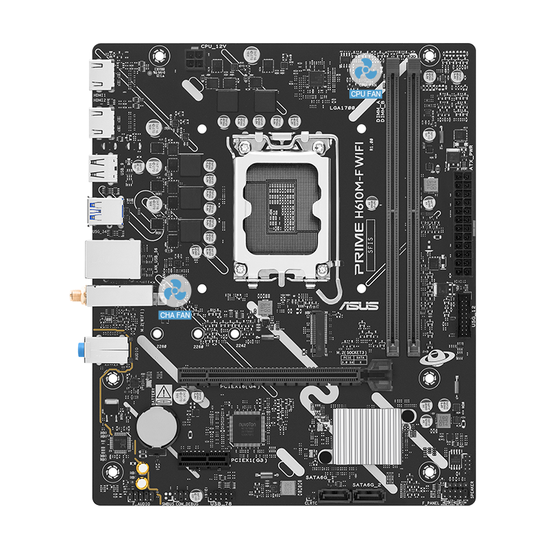 PRIME 主板配备 4-Pin PWM/DC 风扇的图像