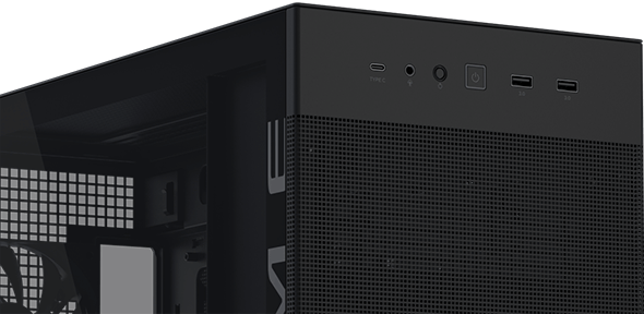 前面板 USB Type-C 接口特写