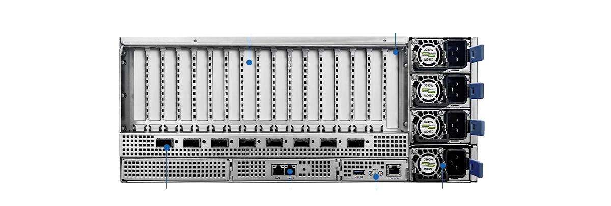 这是一个折线图，可帮助人们了解此服务器上关键组件的位置。