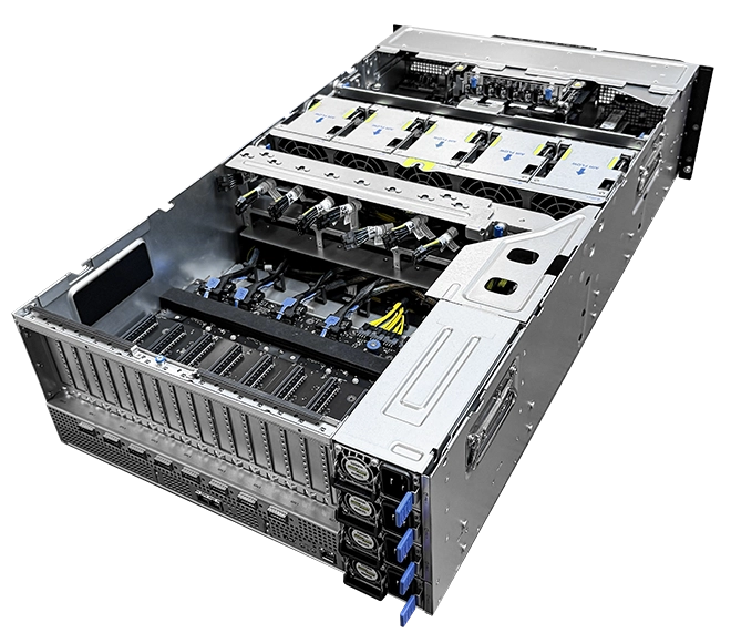 这是一个折线图，可帮助人们了解此服务器上关键组件的位置。