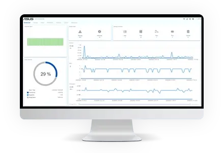 华硕统一存储管理器界面
