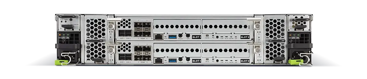 VS320D-RS12U 的后面板。