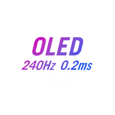 2.5K ROG Nebula HDR OLED 屏幕，支持 240 Hz/0.2ms、1,100 尼特峰值亮度和 VESA DisplayHDR True Black 1000