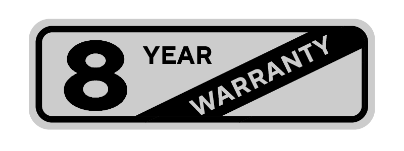 8 年保修