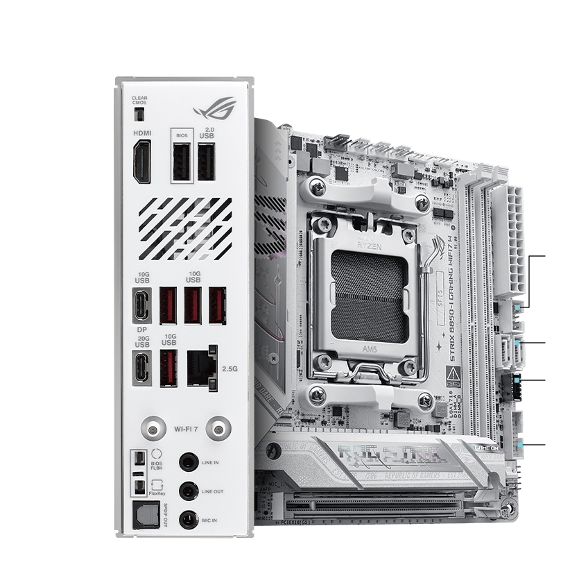 Strix B850-I WIFI7 连接规格