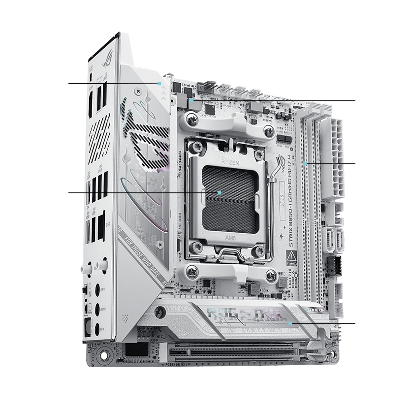 Strix B850-I WIFI7 W 性能规格