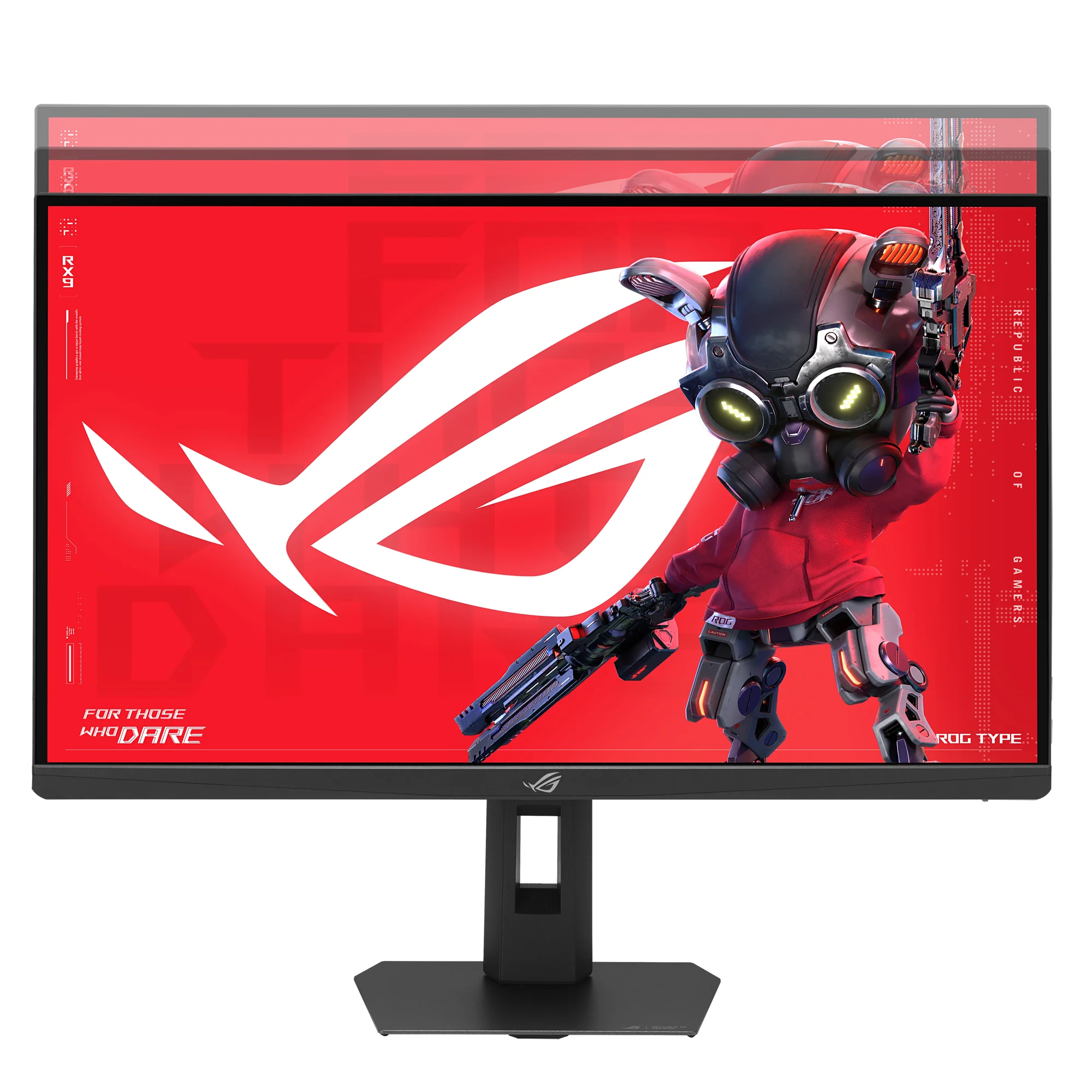 显示器呈现垂直移动状态。文字内容为"0~110MM高度调节"。