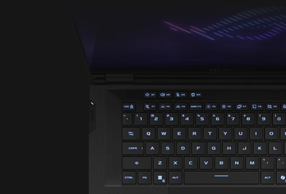 Aura Sync RGB keyboard lighting