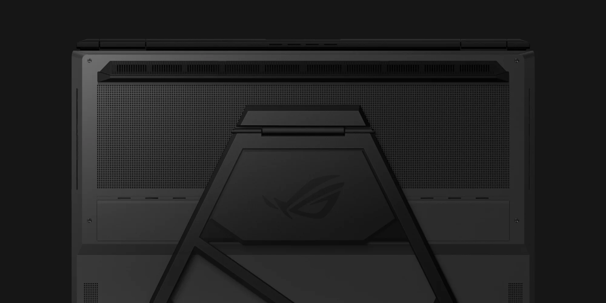 the backside of the 幻16 双屏with the kickstand.