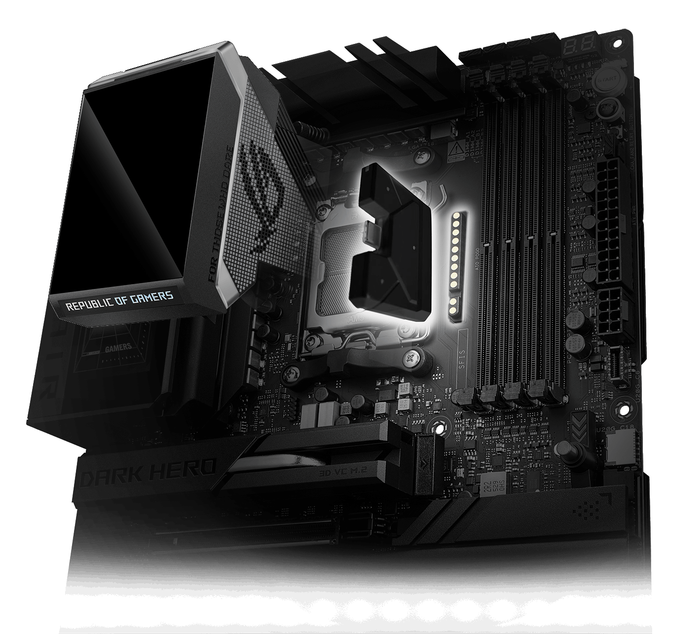 ROG 飞龙4代 360 LCD 颜值版Q-Connector 产品图