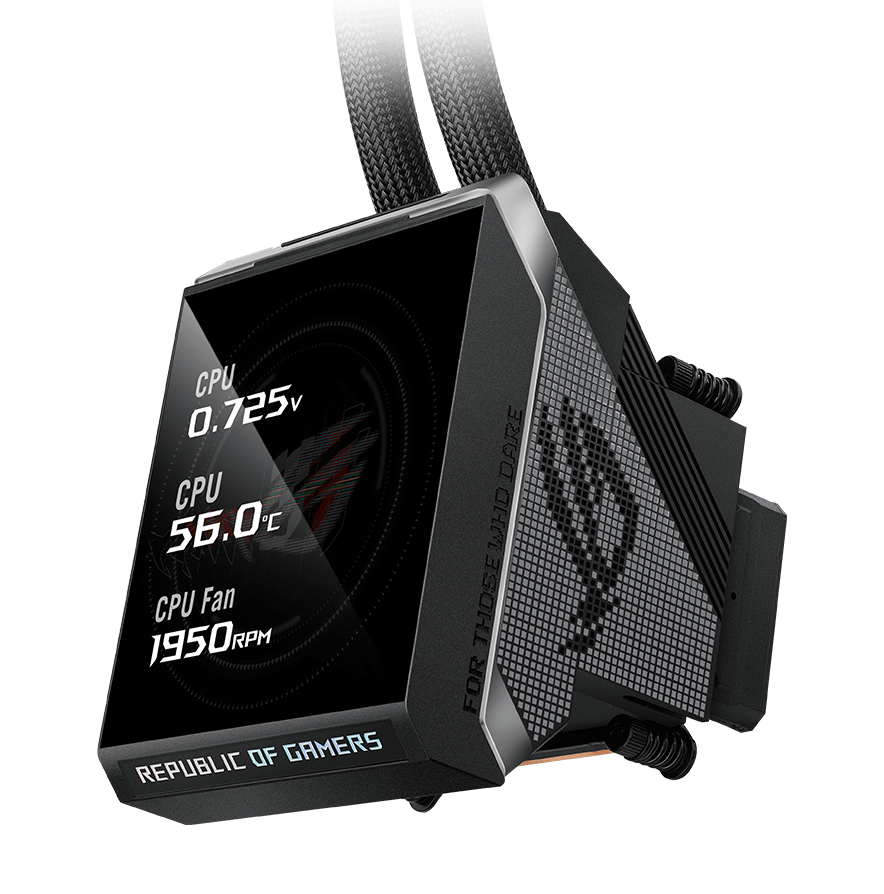 ROG 飞龙4代 360 LCD 颜值版水泵内部结构