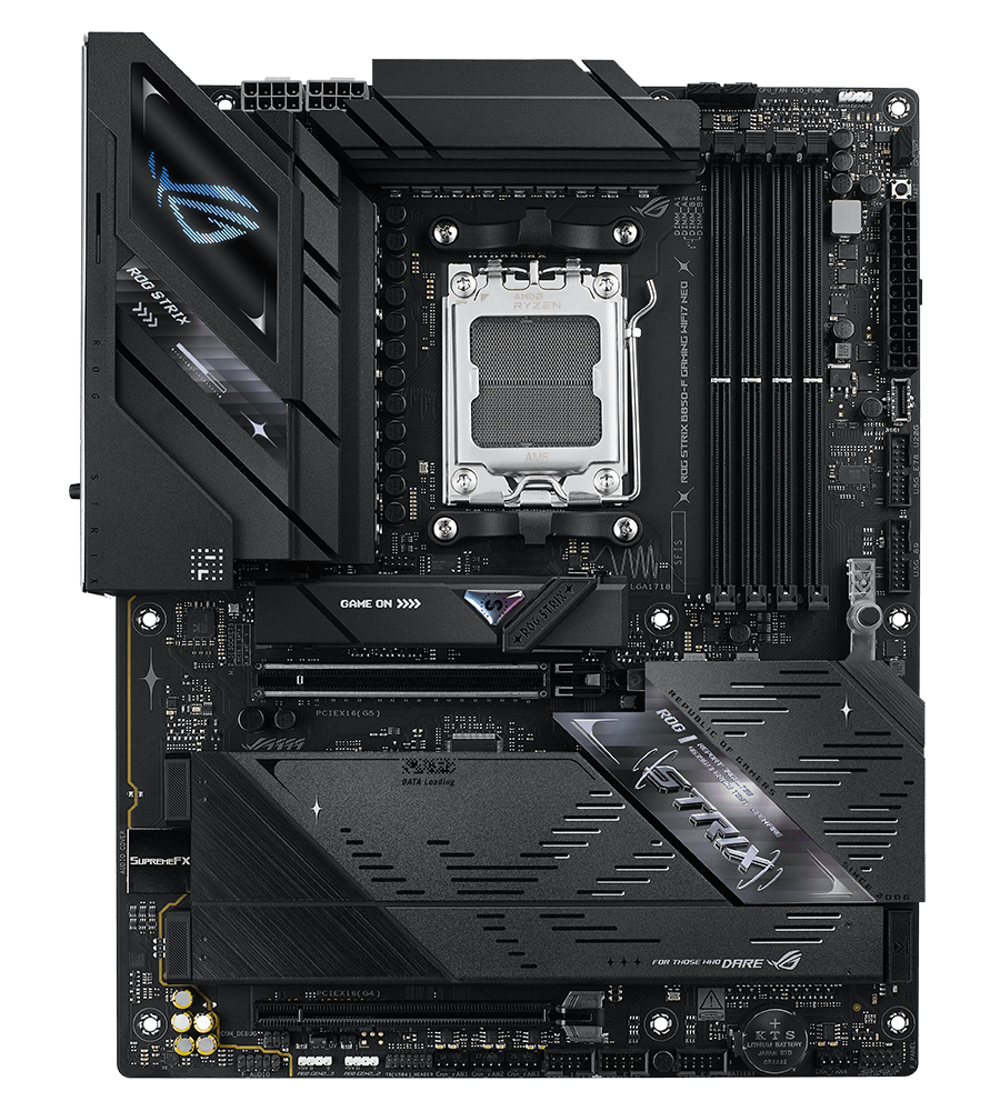 ROG STRIX B850-F GAMING WIFI7 Neo 风扇接针位置