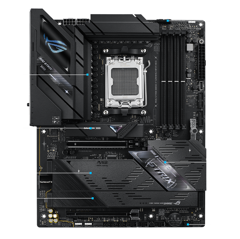 ROG STRIX B850-F GAMING WIFI7 Neo 散热规格