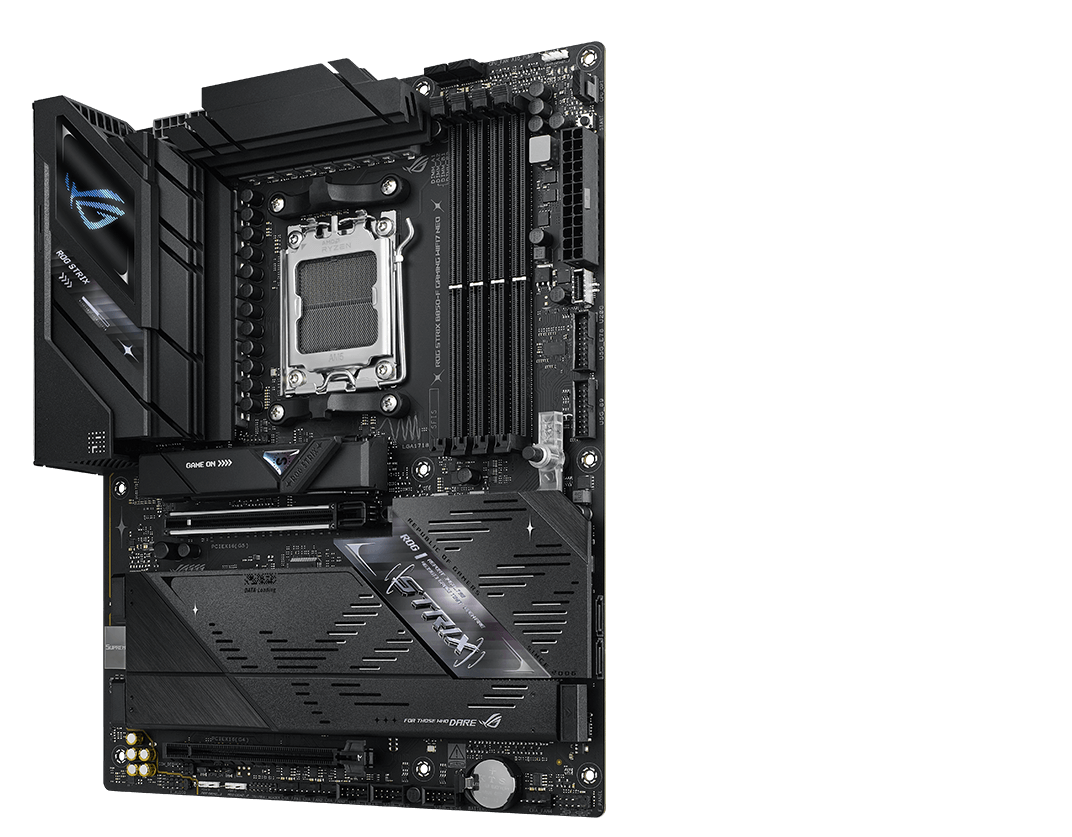 ROG STRIX B850-F GAMING WIFI7 Neo 主板 正面与背面