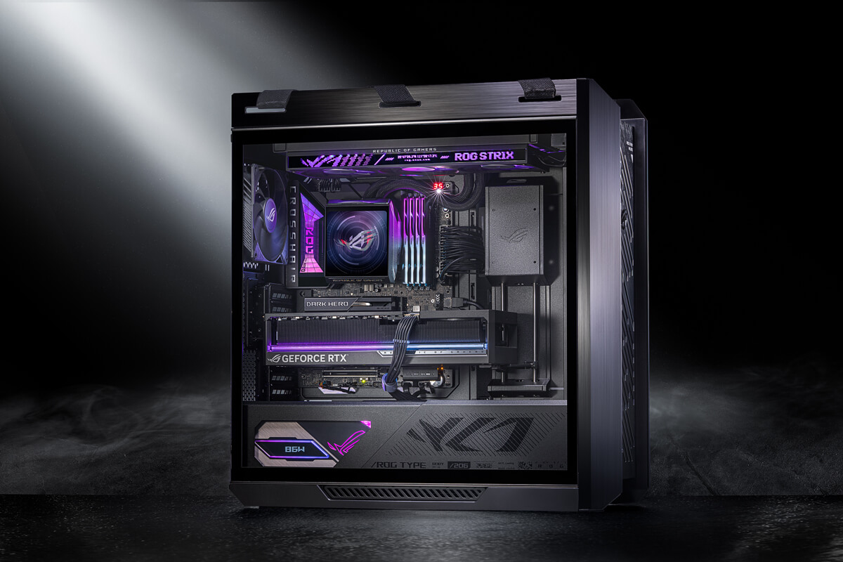 ROG Crosshair X870E Dark Hero 情境图