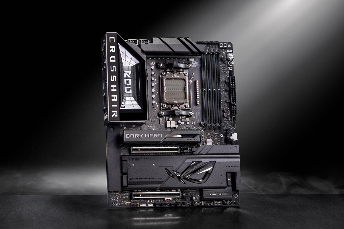 ROG Crosshair X870E Dark Hero 情境图