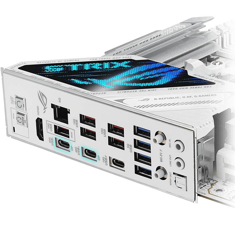 Strix X870E-A 配备双 USB4® 接口