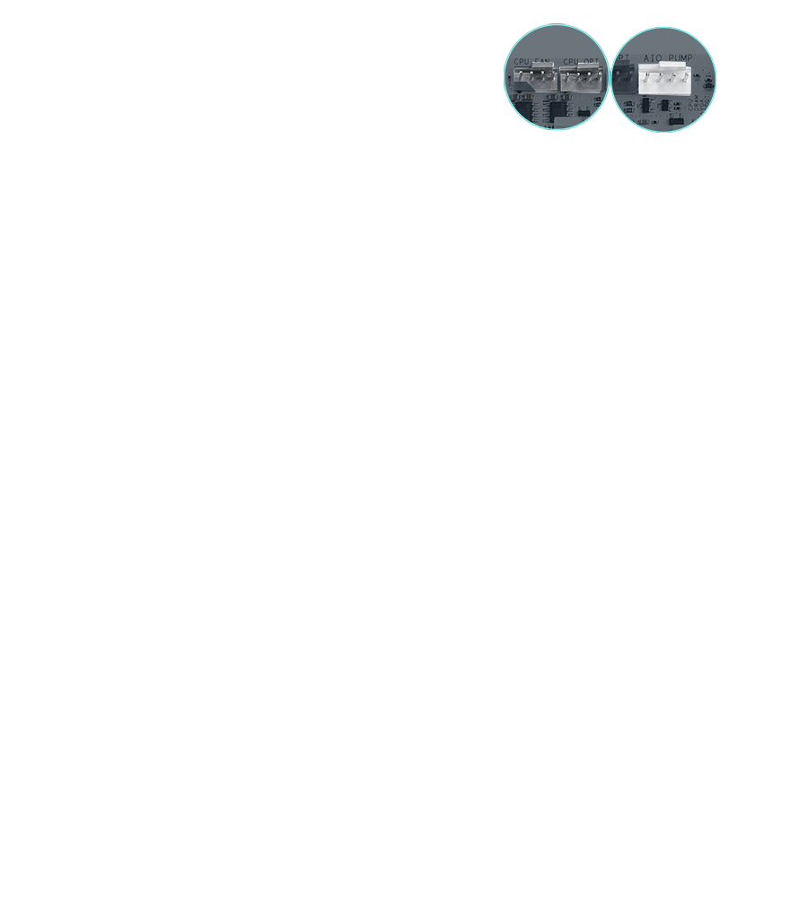 Strix X870E-A  风扇接针位置