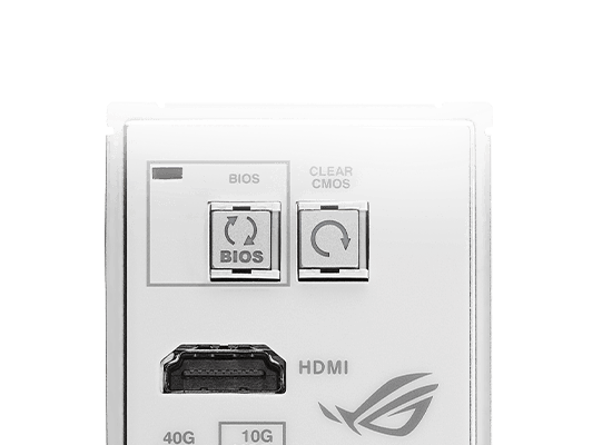 CMOS 清零按钮与 BIOS FlashBack™ 一键升级