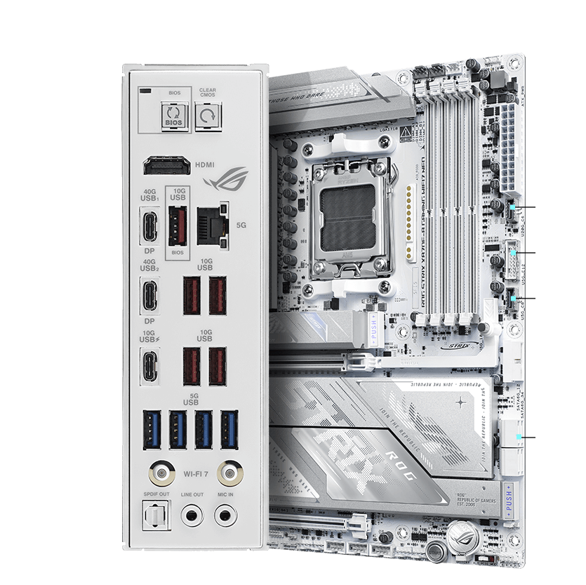 Strix X870E-A 连接规格