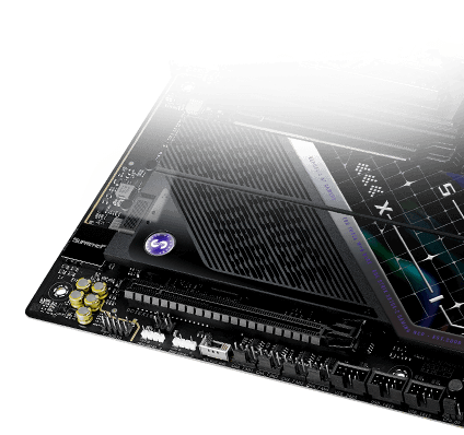 ROG STRIX X870E-E GAMING WiFi7 Neo 主板搭载 SupremeFX 电竞音效技术。