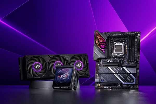 Strix X870E-E WiFi7 W 搭载 ROG Strix LC III 360 ARGB LCD