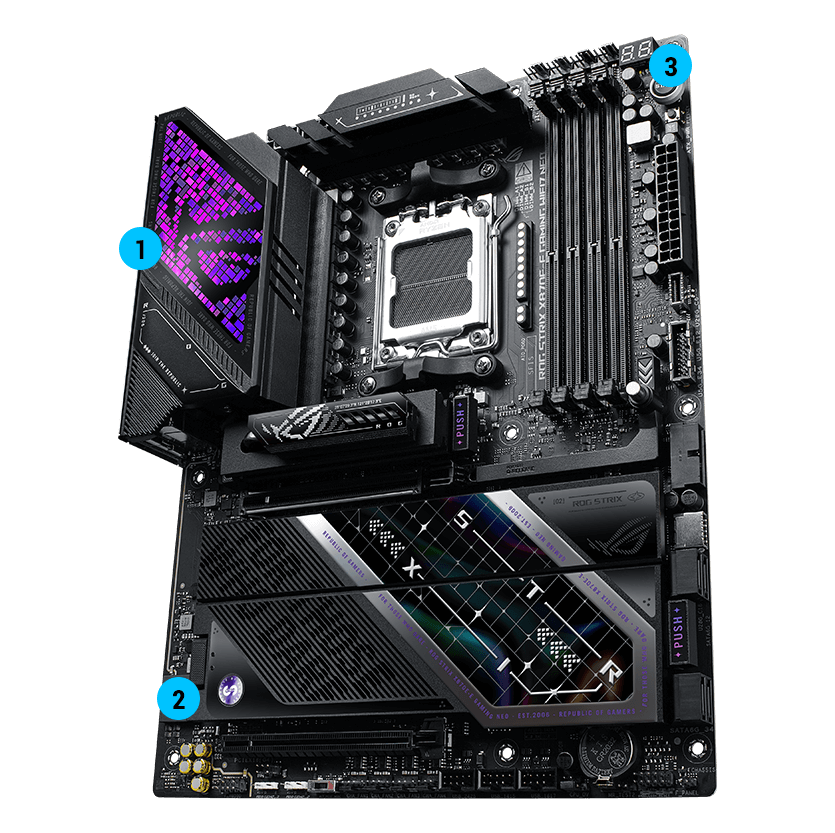 ROG STRIX X870E-E GAMING WiFi7 Neo 沉浸规格