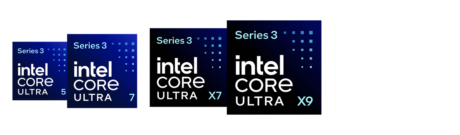 Intel Core Ultra Series 3 family logo
