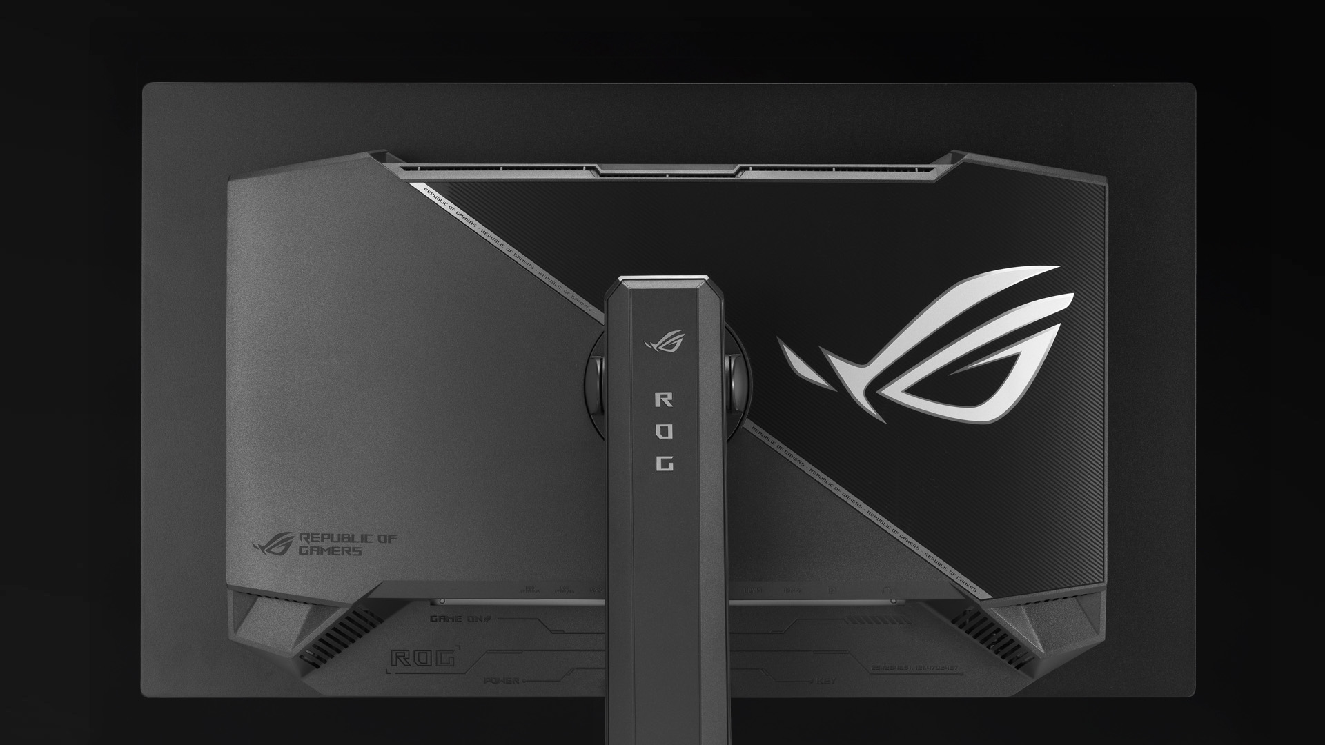 XG27UQDMS 的后面板。