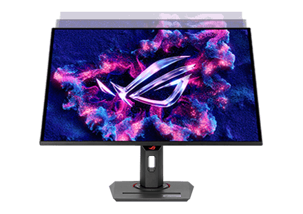 XG27UQDMS 提供垂直旋转调节功能。